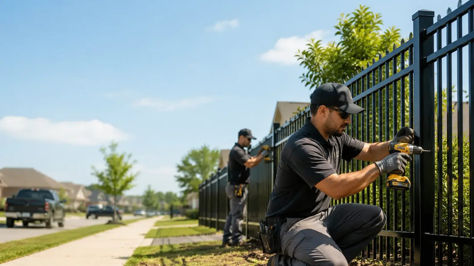 Metal Fence Installation in Plymouth, MN
